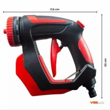 Шлангова насадка MAG-741 &bull; Насадка-пістолет Hydro Handle з 8 режимами та відсіком для миючих засобів 11745 фото