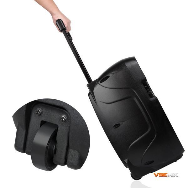 Колонка бездротова з підсвіткою та мікрофоном 6,5" ∙ Bluetooth-колонка з функцією караоке 6,5" 56836 фото