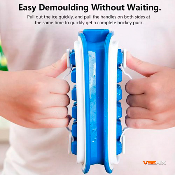 Льодниця герметична Fill&Carry Without Spilla 18 кубиків ∙ Контейнер &ndash; льодовиця ∙ Форма для льоду 51407 фото