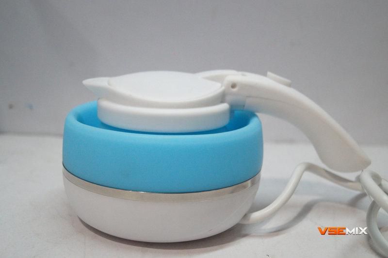 Портативный складной силиконовый чайник Foldable Kettle электрический чайник электрочайник 45288 фото