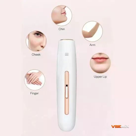 Портативна жіноча електробритва Body Touch Up &bull; Компактний тример для видалення волосся на обличчі, тілі та делікатних зонах 58156 фото