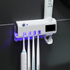 Диспенсер для зубной пасты дозатор автоматический Toothbrush sterilizer / УФ-стерилизатор / Держатель зубных щеток / Органайзер для ванной W-020 81100 фото 2