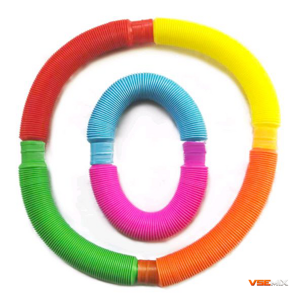 Pop Tube Іграшка - антистрес Поп Туб ∙ Різнокольорові Поп труби pop tubes 52085 фото