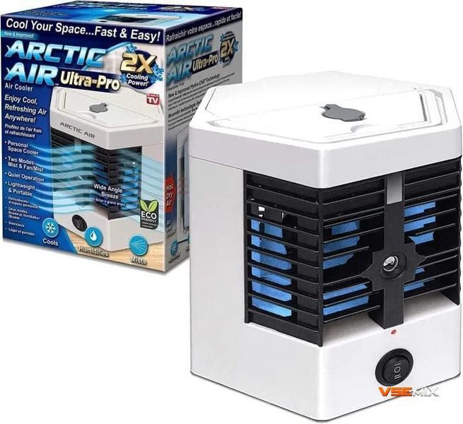 Міні-кондиціонер Arctic Air Ultra Pro 2X із зволожувачем повітря ∙ Настільний портативний кондиціонер Arctic Air Ultra Pro 2X 57315 фото