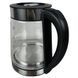 Электрочайник Hoffmans 2,2 л HM-2515 &bull; Стеклянный чайник для чая и кофе 1800W 55630 фото 2
