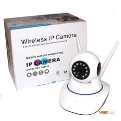 IP камера видеонаблюдения Q5 Wi-Fi поворотная с ночным видением и датчиком движения 45230 фото