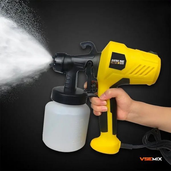 Електричний розпилювач фарби ELITE LY-79 &bull; Краскопульт ELECTRIC PAINT SPRAYER 500 Вт для фарбування стін, меблів і поверхонь 52458 фото