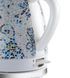 Электрочайник керамический MS-7837 &bull; Стильный электрочайник 1,4 л с керамическим корпусом и автоотключением 1000W 56212 фото 6