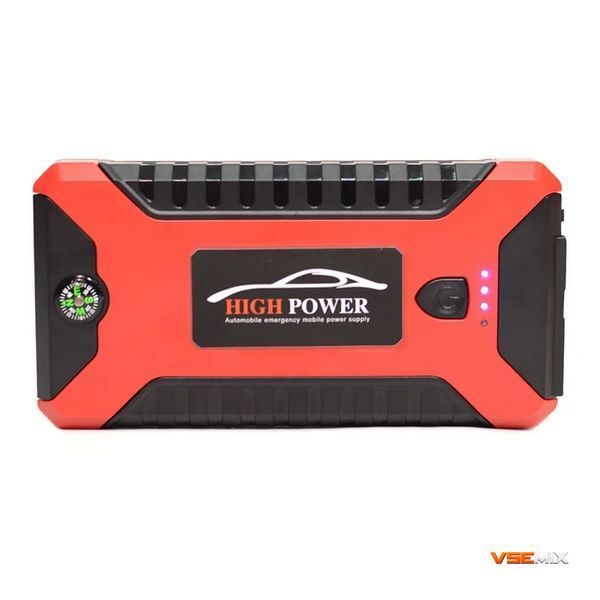 Пускозарядное устройство JUMP STARTER JX27 WITH PUMP 99800 мАч &bull; Автомобильный стартовый блок с компрессором и зарядкой 55794 фото