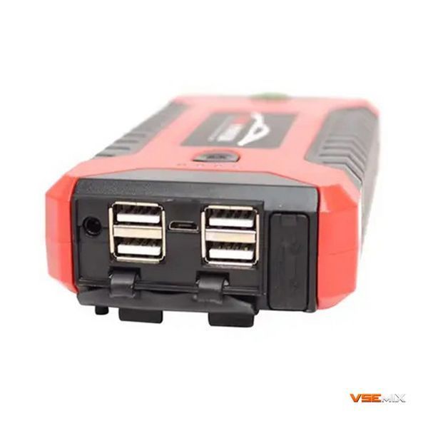 Пускозарядное устройство JUMP STARTER JX27 WITH PUMP 99800 мАч &bull; Автомобильный стартовый блок с компрессором и зарядкой 55794 фото