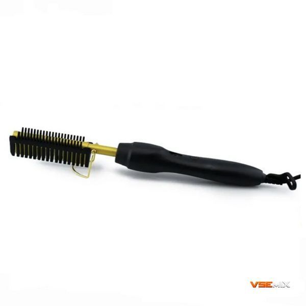 Расческа-выпрямитель для волос High Heat Brush ∙ Электрический гребень для укладки, выпрямления, разглаживания волос 51899 фото