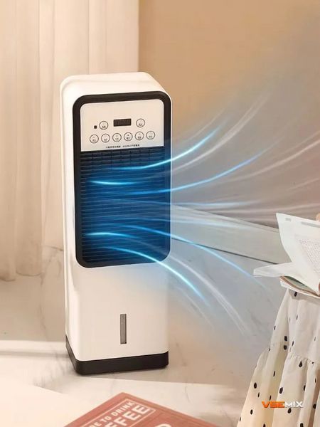Напольный кулер-вентилятор Germatic Air Max Pro 2в1 BFX-8D-1668 220V &bull; Вентилятор с функцией обогрева и охлаждения для дома и офиса зима-лето 55953 фото
