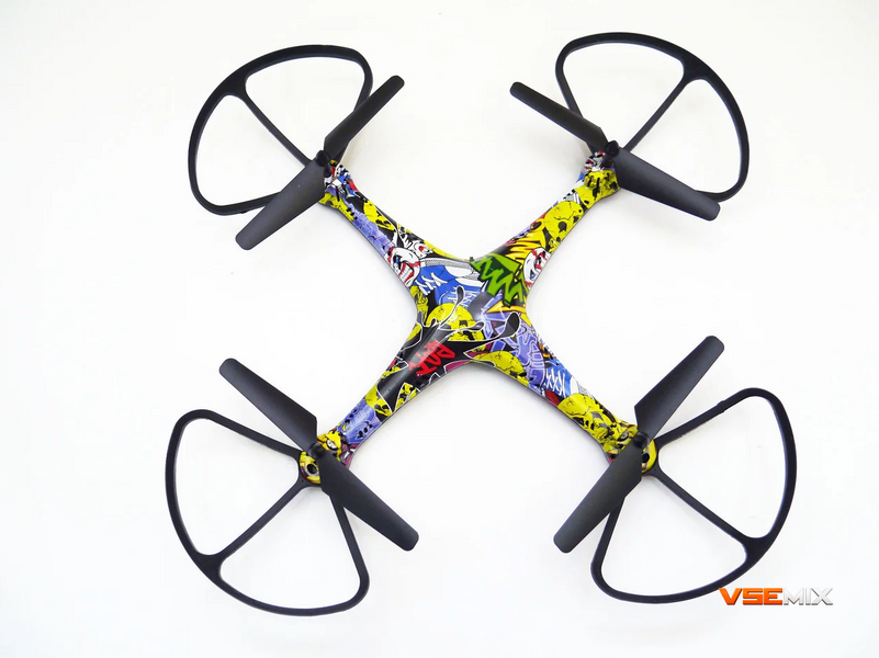 Радіокерований квадрокоптер CD622/623W Літаючий дрон з WiFi камерою 36068 фото