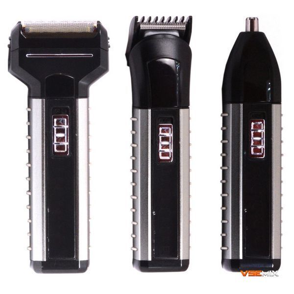 Электробритва и триммер GEMEI GM-789 3 в 1 ∙ Многофункциональный набор GEMEI GM-789 56909 фото