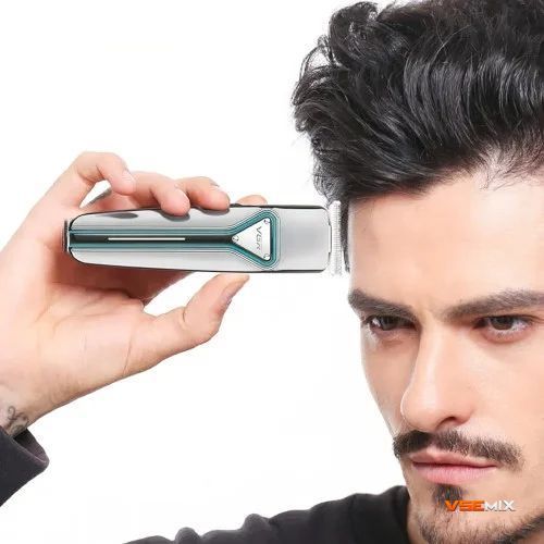 Машинка для стрижки VGR V-008 аккумуляторная USB ∙ Триммер для волос, бороды и усов с LED-дисплеем и съемными насадками 57757 фото