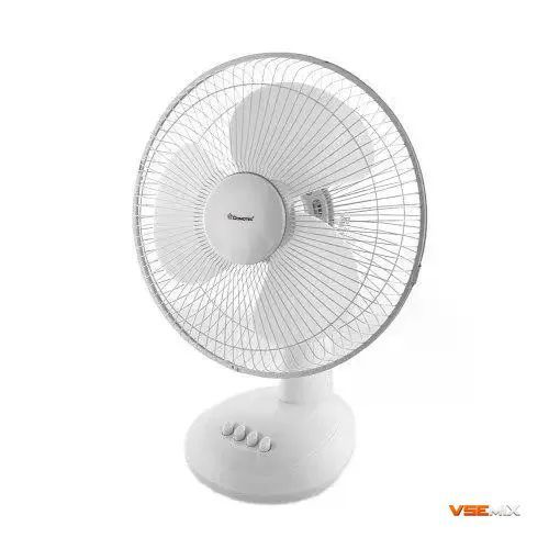 Напольный вентилятор DOMOTEC MS-1625 White &bull; Бытовой вентилятор для дома, офиса и комнаты &bull; Мощный вентилятор для охлаждения и циркуляции воздуха 57825 фото