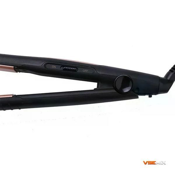 Утюжок-выпрямитель для волос GEMEI GM-2955S с турмалиновым покрытием &bull; Щипцы для выпрямления и укладки волос с нагревом 120&ndash;200&deg;C 57651 фото