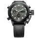 Мужские наручные часы AMST Watch черные &bull; Стильные кварцевые часы на руку в черном цвете для повседневной носки, работы и подарка 57569 фото 3