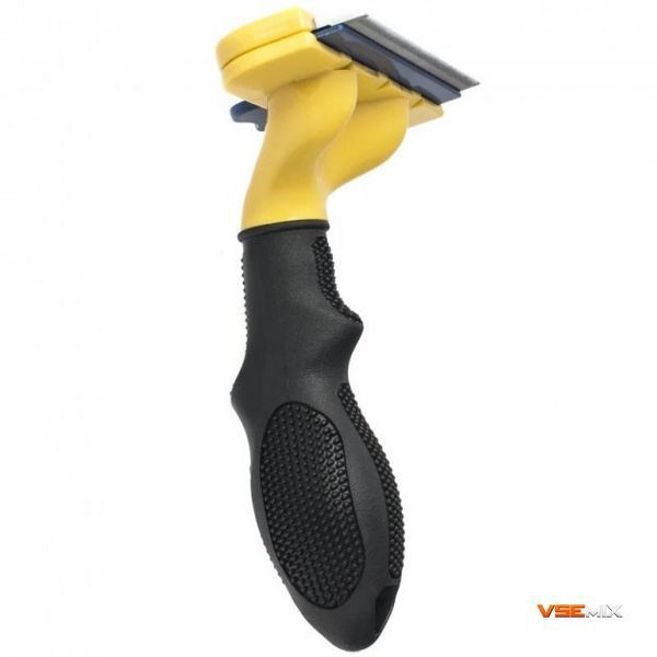 Фурмінатор FURminator L для вичісування шерсті та підшерстя тварин для котів та собак, 10 см 52705 фото