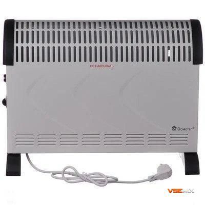 Конвектор Domotec Heater MS-5904 ∙ Потужний домашній конвекторний обігрівач 2000Вт 11757 фото