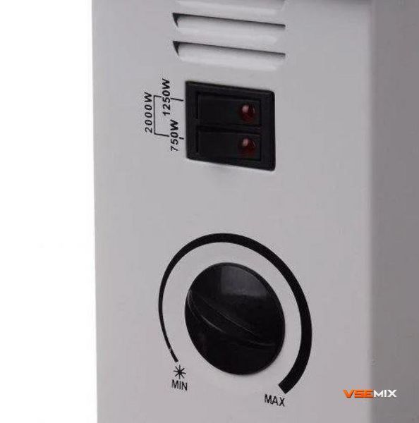 Конвектор Domotec Heater MS-5904 ∙ Потужний домашній конвекторний обігрівач 2000Вт 11757 фото