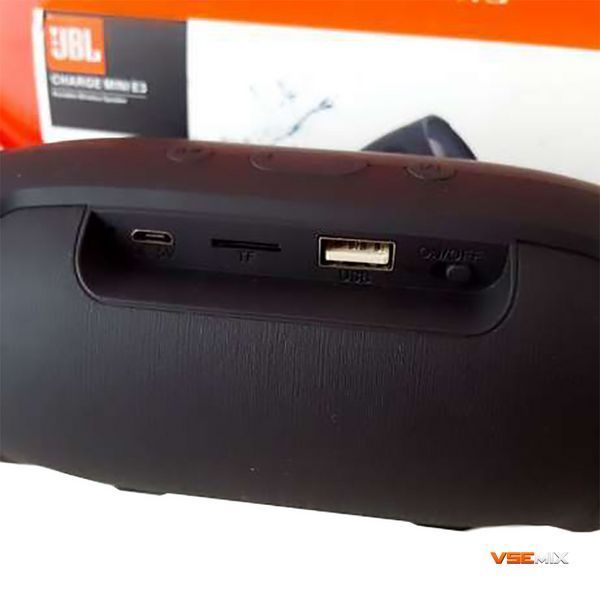 Портативная Bluetooth колонка Charge mini E3 S07843 | Беспроводная акустика 10W MP3 FM Power Bank 50607 фото
