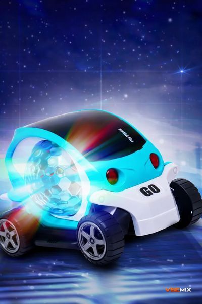 Машинка дитяча з LED підсвіткою та обертанням Toy AND CX-865 інтерактивна світна іграшкова машинка для дітей з прозорим корпусом та ефектом руху &bull; Світна машинка Toy AND CX-865 57484 фото