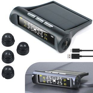 Бездротова система контролю тиску в шинах TPMS зовнішні датчики ∙ Система TPMS контролю тиску в шинах 56553 фото