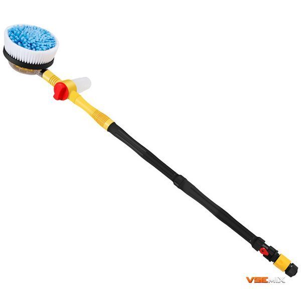 Насадка-щітка для шлангу Water Blast Cleaner Roto Brush &bull; Обертова щітка високого тиску з резервуаром для миючого засобу 52701 фото