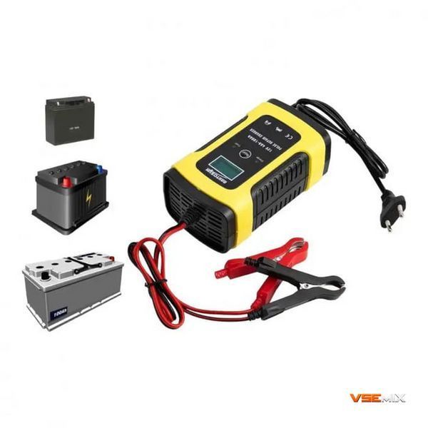 Зарядний пристрій для автомобільного акумулятора Smart Charger 12V 6A &bull; Повністю автоматичний зарядний пристрій з 3 етапами зарядки 55900 фото