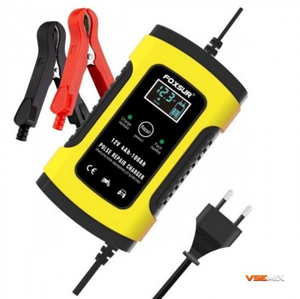 Зарядний пристрій для автомобільного акумулятора Smart Charger 12V 6A &bull; Повністю автоматичний зарядний пристрій з 3 етапами зарядки 55900 фото