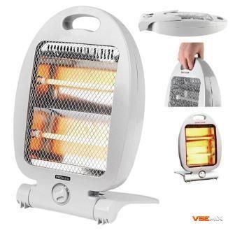 Инфракрасный кварцевый обогреватель Crownberg CB7745 Quartz Heater 45403 фото