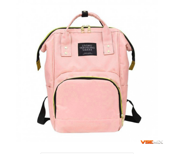 Многофункциональный рюкзак для мам Mom Bag ∙ Сумка &ndash; органайзер с термокарманами для детских бутылочек и средств гигиены 52033 фото